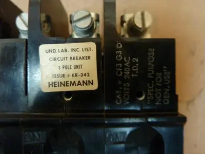 USED HEINEMANN CF3 G3-D