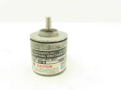 BEI Industrial H25E-SB-7200-M5-ABZC-8820-SM13 Rotary Encoder 5V 3/8" Shaft