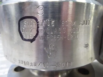 2" Perrin PS85H-02-L Series 80-M Two Way Ball Valve Class 300 Used