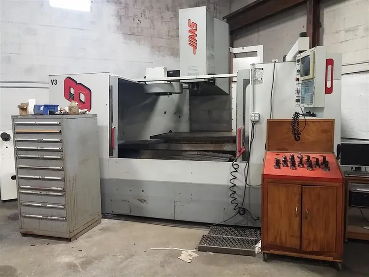 Used 1996 HAAS VF-8 Vertical Machining Centers Illinois US | Lion Machinery #403437