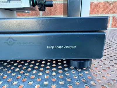 USED KRUSS DSA100S AUTOMATED CONTACT ANGLE AND DROP SHAPE ANALYZER 100 W, 24 VDC