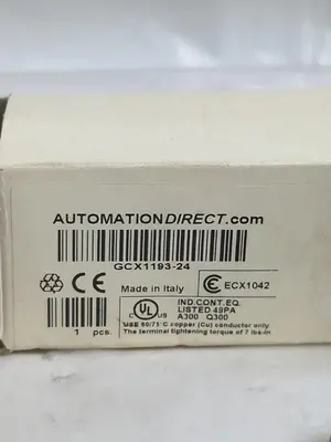 New | in-Stock AUTOMATION DIRECT GCX1193-24 Miscellaneous Equipment (Electrical & Power) | Surplus Asset Holdings #1199526