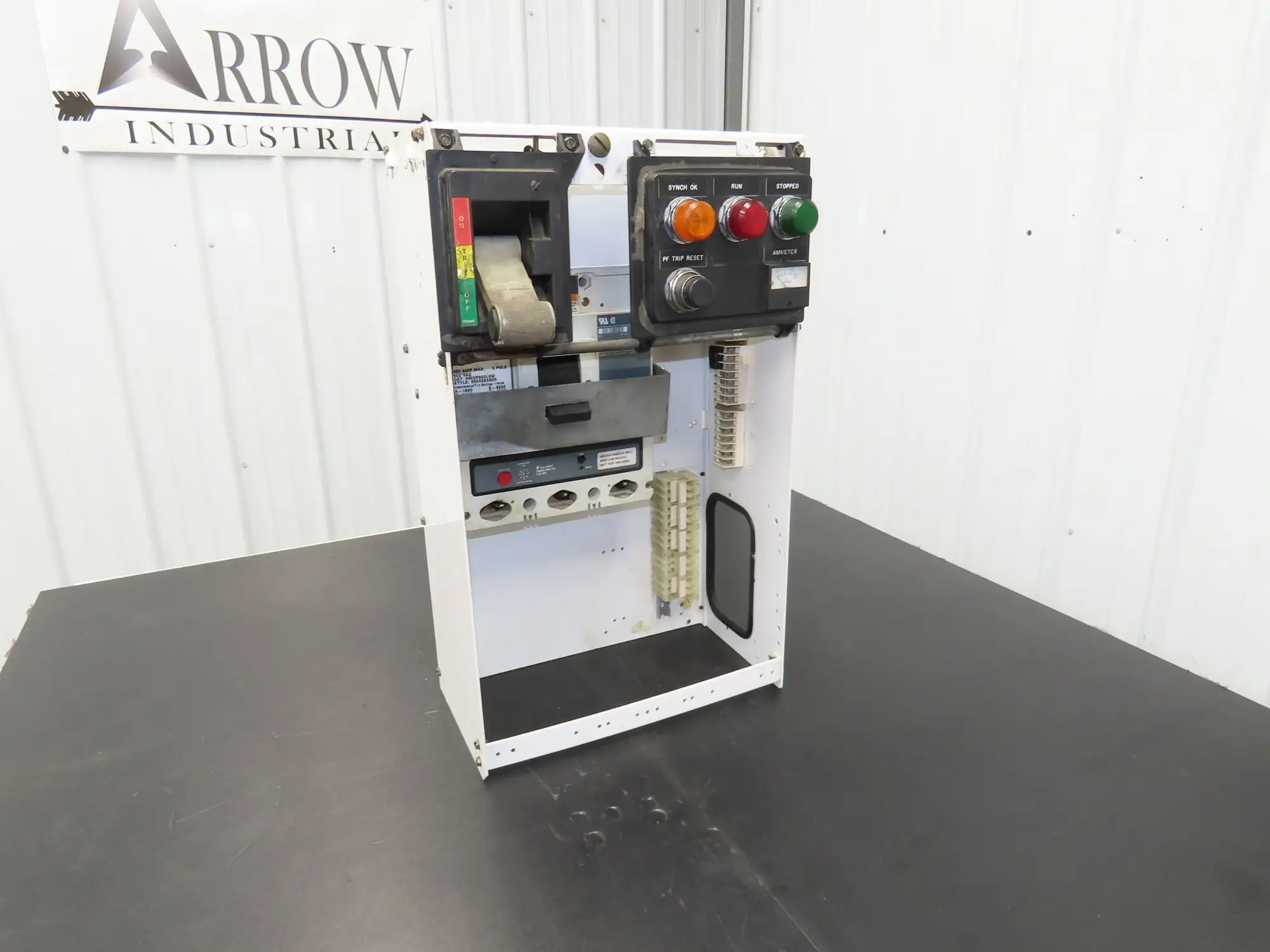Eaton Cutler Hammer SVC MCC Motor Disconnect Bucket 600A Breaker 400Hp 480V