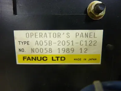 Used FANUC A05B-2051-C122 Interface Monitors Michigan US | Ideal Machinery #702634