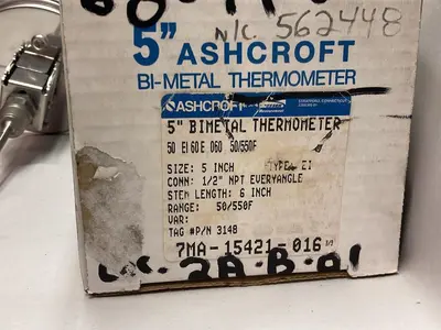 New | in-Stock ASHCROFT 7MA-15421-016 Temperature/Pressure Ohio US | Surplus Asset Holdings #1238441