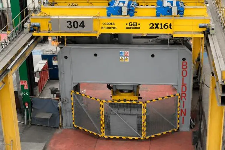 Used 1970 BOLDRINI PAO 1000 Dished & Flanged End Spinning Presses Georgia US | Shub Machinery #1573158