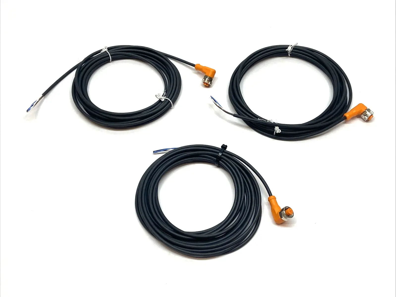 New | in-Stock IFM Connector Cable LOT OF 3 Cable & Wire Michigan US | Maverick Industrial Sales #1391193