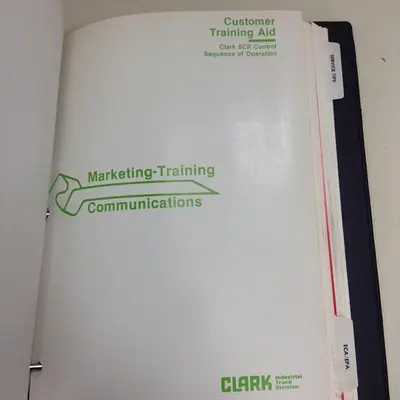 USED CLARK EQUIPMENT MANUAL SRC