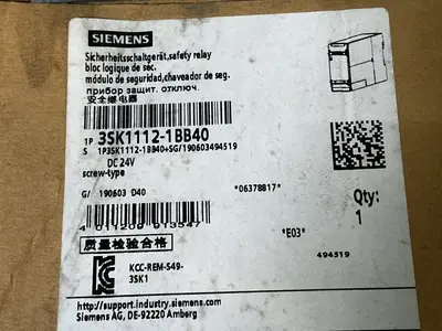 Used SIEMENS 3SK11121BB40 Relays & Switches Ohio US | HGR 24 #1545330