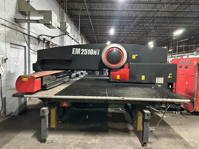 Used 2004 AMADA EM 2510NT Turret Punches Illinois US | Revelation Machinery #1547950