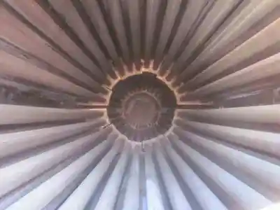 96 " dia davenport rotary steam tube dryer