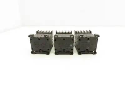 Siemens 3TF2810-0LB4 Contactor Sz 00 3-Pole 16A 1NO 600V 3PH 24VDC Coil Lot of 3