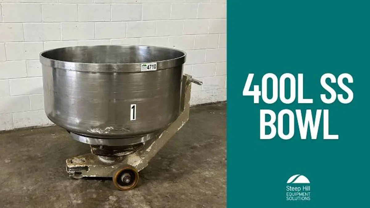 400L Stainless Steel Bowl