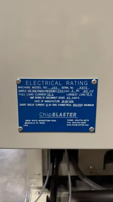 2018 CHIPBLASTER J-30 High Pressure Coolant Systems | Machinery Network (7)