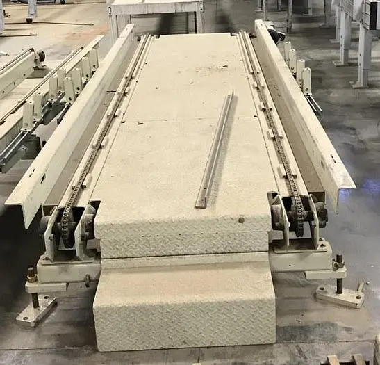 40 INCH WIDE x 15 FT LONG 2-CHAIN CONVEYOR