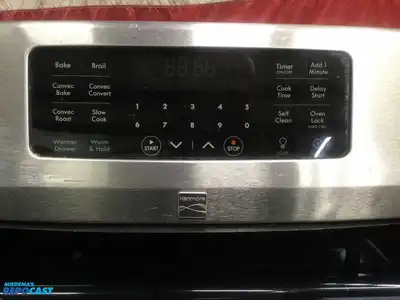 kenmore  5 burner Gas Range