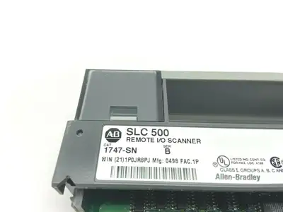 USED ALLEN-BRADLEY SER B SLC 500 REMOTE I/O SCANNER