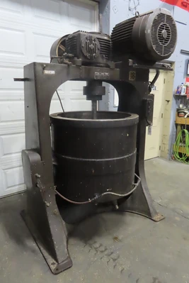 100 gallon Union Process Attritor, Stainless Steel, Jacketed