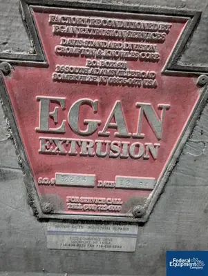 USED Davis-Standard 6" Davis Standard Egan Extruder, 44:1 L/D, 400 HP