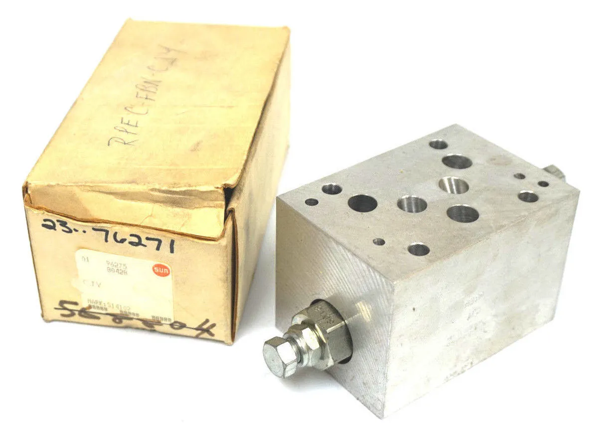 NEW SUN HYDRAULICS 96275 80428 CARTRIDGE VALVE 9627580428