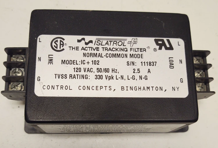 Used Control Concepts _UNKNOWN_ Filters | Edwards Industrial Repair #978783
