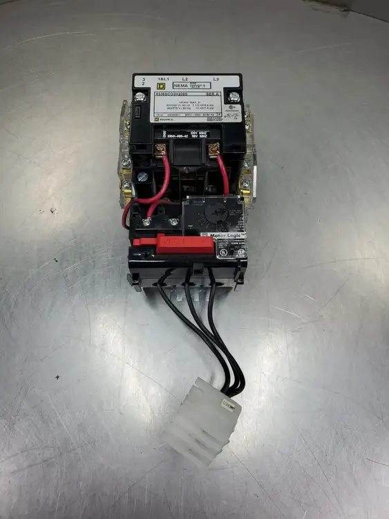 Used Square D 8536SCO3H209S Ser A Size-1 Motor Logic Starter, 10HP Starters South Carolina US | Palmetto Automation #1158317