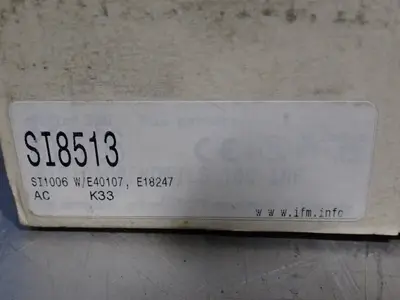 USED IFM ELECTRONIC SI8513