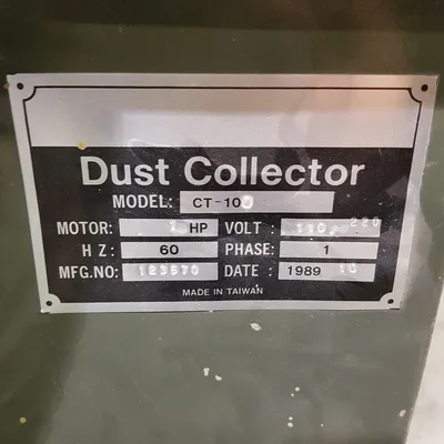 Riding Single Bag Dust Collector