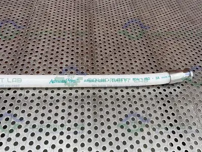 USED ADVANTA PURE APSM-P-0500 34" SILICONE HOSE W/ 1/2 " SANITARY FITTING