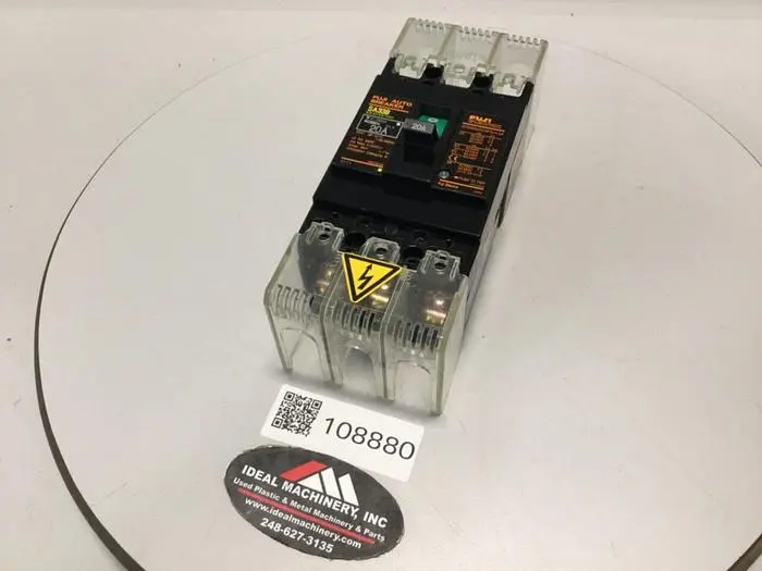 Used FUJI ELECTRIC SA33B-20 Circuit Breakers Michigan US | Ideal Machinery #575149