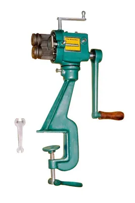 TIN KNOCKER TK Manual Crimper Beader (w/Pedestal) Trimming, Beading & Flanging Machines | THREE RIVERS MACHINERY (2)