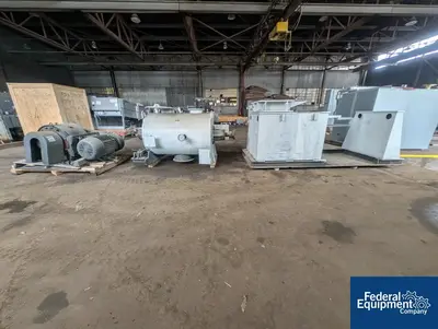 USED Littleford 12.9 Cu Ft Littleford Mixer, Model FKM 600D