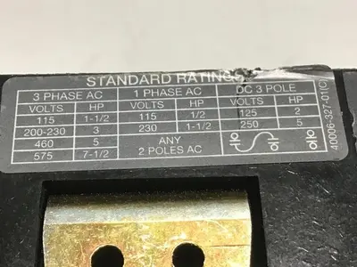USED ALLEN BRADLEY 1494F-C633 SER B