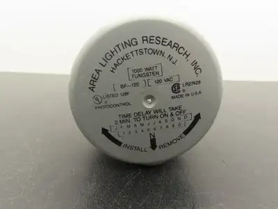 Area Lighting Research BF-120 Plug-in Photoelectric Switch 120VAC 1000W Lot of 6