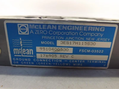 Used MCLEAN ENGINEERING _UNKNOWN_ Electronic Component Fans | OCO Industrial #1647564