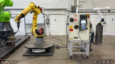 FANUC ARC Mate 120iC Robot System w/ R30iB Controller