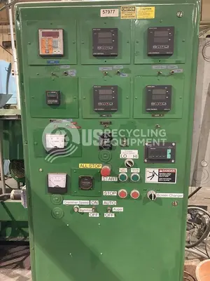 Used STERLING PLASTIC MACHINE CORP LD24-1 4.5 INCH EXTRUDER PELETIZING LINE Extruders Pennsylvania US | US Recycling Equipment #1262698