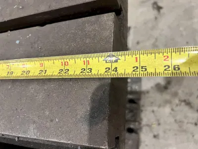 20" X 24" X 23"  CARLTON TILTING DRILL TABLE: STOCK #21798