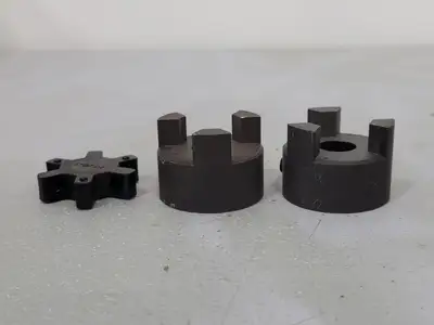 5/8" 3 Piece L-Jaw Coupling Coupler Set L075 & Rubber Spider