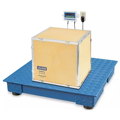 Unused Surplus Low Profile Floor Scale - 2 x 2', 2,500 lbs x .5 lb