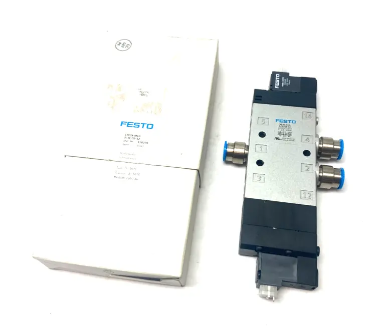 Used FESTO SOLENOID VALVE, SPRING-RETURN Solenoid Valves | Maverick Industrial Sales #1110641