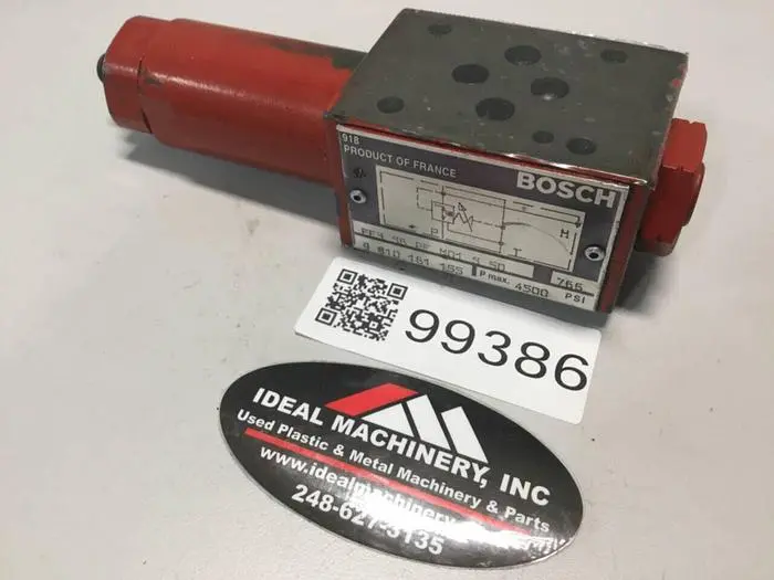 Used BOSCH 9 810 161 155 Valves/Fittings Michigan US | Ideal Machinery #709237