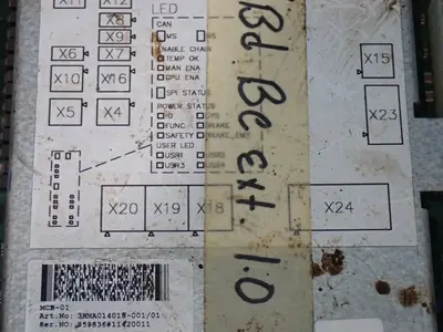 Used ABB 3HNA014018001/01 I/O Boards & Replacement Parts Ohio US | HGR 24 #1300032