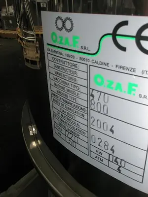 USED 2004 O.ZA.F SRL. 800
