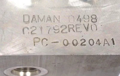 NEW DAMAN 0498 MANIFOLD BLOCK C2179REV0 , PC-00204A1