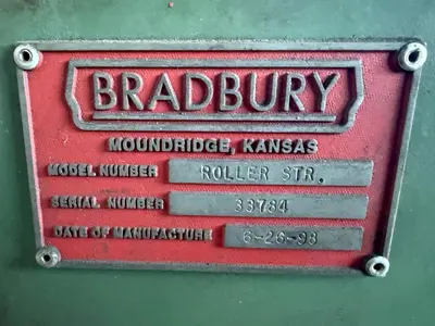 USED BRADBURY 4816