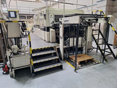1990 Blohm + Voss CCE-F4 Flat Bed Die Cutter | Corrugated Machinery Brokers (9)