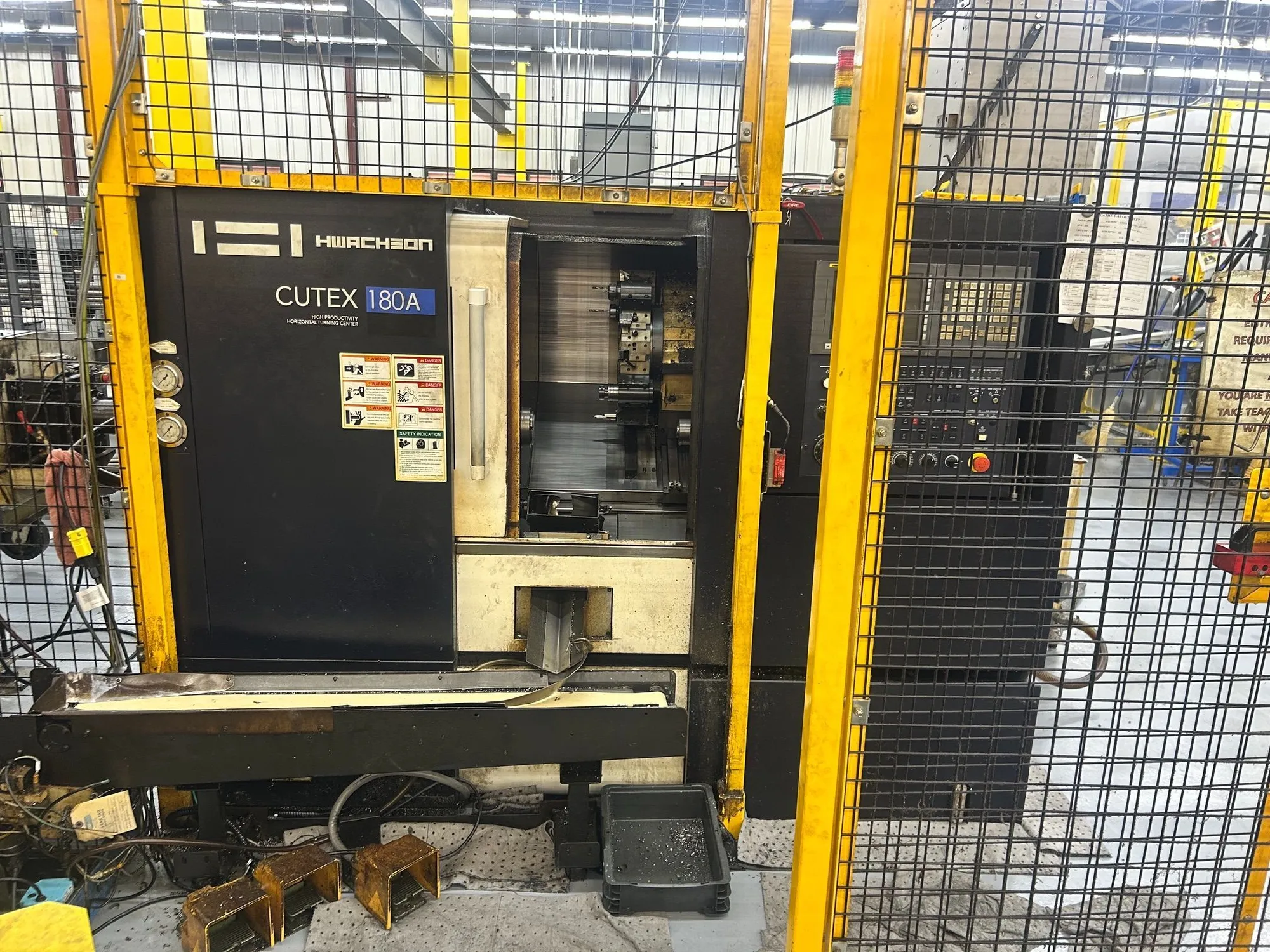 USED 2017 HWACHEON CUTEX-180A