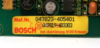 USED BOSCH 047823-405401
