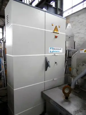 Rousselet Robatel DRC 100 Vx AV 2S mot vertical peeler centrifuge, 904L SS.
